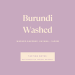 Burundi Washed